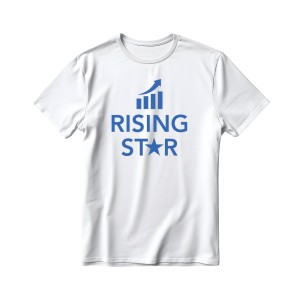 Rising Start Pima Round Neck T-shirt - White