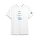 TechnoFunda Life Long Learner Unisex White T-shirt